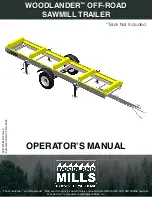 Предварительный просмотр 1 страницы Woodland Mills Woodlander Operator'S Manual