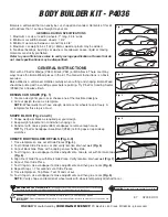 WOODLAND SCENICS PINECAR P4036 General Instructions предпросмотр