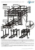 Woodland CALGARY Assembly Instructions preview