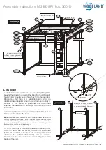 Woodland MISSISSIPPI Assembly Instructions предпросмотр