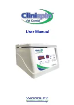 Woodley Clinispin Vet Combi User Manual preview