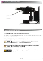 Предварительный просмотр 8 страницы Woodley Vision V4002 Operation Manual