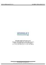 Предварительный просмотр 52 страницы Woodley Vision V4002 Operation Manual