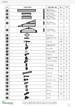 Preview for 6 page of WoodLife Garden 5X4M Installation Instructions Manual