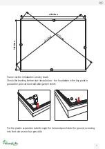 Preview for 7 page of WoodLife Garden 5X4M Installation Instructions Manual