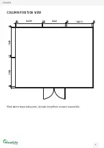 Preview for 8 page of WoodLife Garden 5X4M Installation Instructions Manual