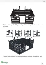 Preview for 13 page of WoodLife Garden 5X4M Installation Instructions Manual