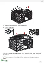 Preview for 15 page of WoodLife Garden 5X4M Installation Instructions Manual