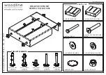 Preview for 1 page of Woodline BELOW DECK MOUNT Assembly Instructions