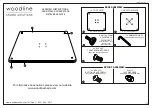 Preview for 1 page of Woodline DOUBLE STACK METAL BASE PLATE Assembly Instructions