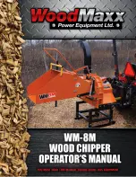 WoodMaxx WM-8M Operator'S Manual preview