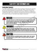 Preview for 5 page of WoodMaxx WM-8M Operator'S Manual