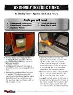 Preview for 13 page of WoodMaxx WM-8M Operator'S Manual