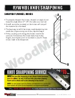 Preview for 31 page of WoodMaxx WM-8M Operator'S Manual