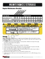 Preview for 37 page of WoodMaxx WM-8M Operator'S Manual