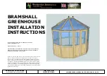 Preview for 1 page of Woodpecker Joinery BRAMSHALL Installation Instructions Manual