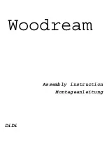 Woodream DiDi Assembly Instructions Manual preview