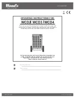 Wood’s WCD2 Pro Operating Instructions Manual предпросмотр