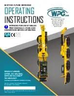 Preview for 1 page of WOOD'S POWR-GRIP 98720 Operating Instructions Manual