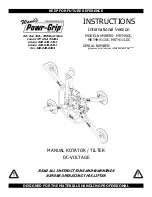 WOOD'S POWR-GRIP MRT411LDC Instructions Manual preview