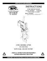 WOOD'S POWR-GRIP P1 COMPACT Series Instructions Manual preview