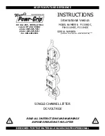 WOOD'S POWR-GRIP P11004DC Instructions Manual preview