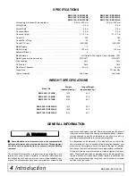 Preview for 4 page of Woods Batwing BW10.50E Operator'S Manual