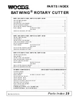 Preview for 29 page of Woods Batwing BW10.50E Operator'S Manual