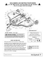 Preview for 107 page of Woods Batwing BW10.50E Operator'S Manual