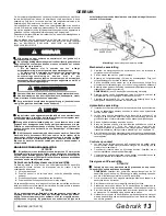 Preview for 113 page of Woods Batwing BW10.50E Operator'S Manual