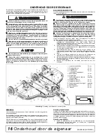 Preview for 116 page of Woods Batwing BW10.50E Operator'S Manual