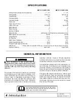 Preview for 4 page of Woods BATWING BW10.70 Operator'S Manual