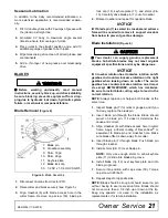 Preview for 21 page of Woods BATWING BW1620X Operator'S Manual