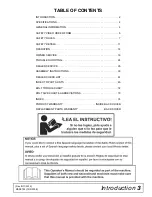 Preview for 3 page of Woods Batwing BW240Q Operator'S Manual