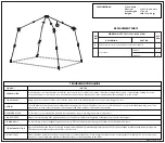 Preview for 4 page of Woods Easy Up Screen House Owner'S Manual