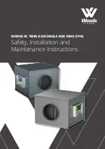 Woods EC BOX FAN Installation And Maintenance Manual preview