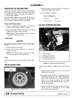 Preview for 26 page of Woods Mov'n Machine FZ23B Operator'S Manual