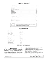 Preview for 3 page of Woods RD990XE Operator'S Manual