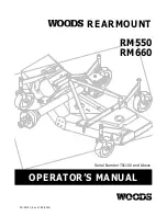 Woods RM550 Operator'S Manual preview