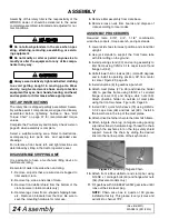 Preview for 24 page of Woods TS44 Operator'S Manual