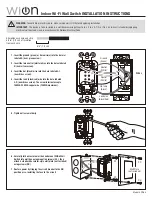 Предварительный просмотр 3 страницы Woods WiOn Installation Instruction