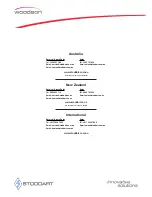 Preview for 36 page of Woodson Pronto W.PO52 Specification, Installation And Operation Manual