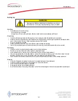 Preview for 6 page of Woodson W.CFSQ23 Specification, Installation And Operation Manual