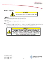 Preview for 7 page of Woodson W.CFSQ23 Specification, Installation And Operation Manual