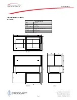 Preview for 10 page of Woodson W.CFSQ23 Specification, Installation And Operation Manual