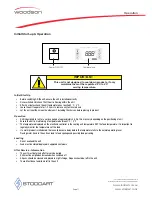 Preview for 12 page of Woodson W.CFSQ23 Specification, Installation And Operation Manual