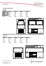 Preview for 9 page of Woodson W.CFSS.23 Specification, Installation And Operation Manual