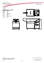 Preview for 10 page of Woodson W.FAS80 Specification, Installation And Operation Manual