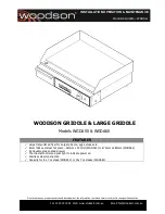 Preview for 1 page of Woodson WGDA50 Installation & Operation Manual