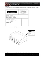 Preview for 10 page of Woodson WGDA50 Installation & Operation Manual